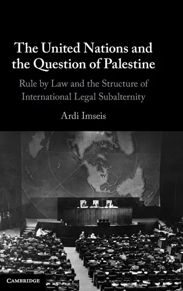 Cover of The United Nations and the Question of Palestine
