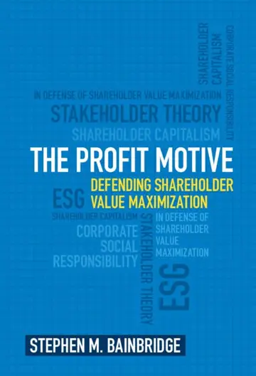 Cover of The Profit Motive
