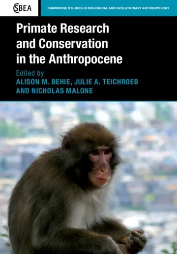 Cover of Primate Research and Conservation in the Anthropocene