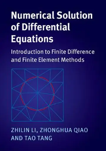 Cover of Numerical Solution of Differential Equations