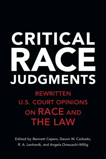 Cover of Critical Race Judgments