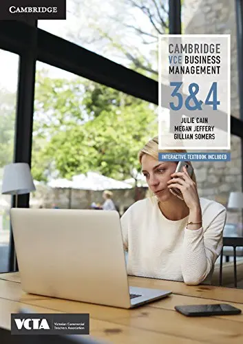 Cover of Cambridge VCE Business Management Units 3 and 4