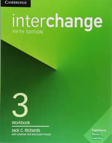 Cover of Interchange Level 3 Workbook