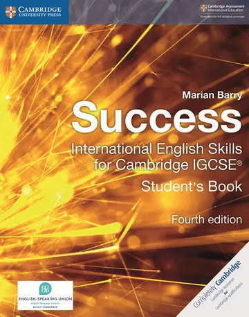 Cover of Success International English Skills for IGCSE™ Fourth edition Student’s Book
