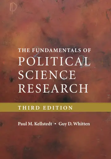 Cover of The Fundamentals of Political Science Research