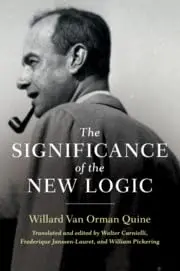 Cover of The Significance of the New Logic