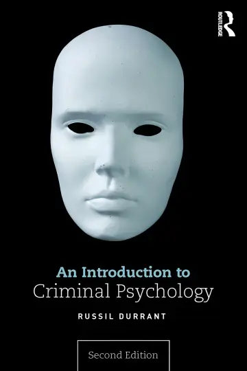 Cover of An Introduction to Criminal Psychology 2nd
