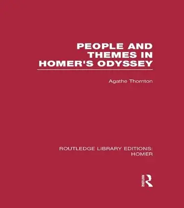 Cover of People and Themes in Homer's Odyssey