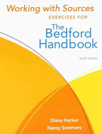 Cover of The Bedford Handbook