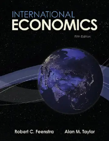 Cover of International Economics
