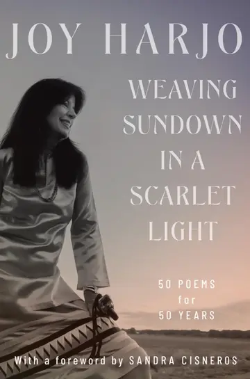 Cover of Weaving Sundown in a Scarlet Light - Fifty Poems for Fifty Years