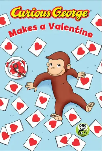 Cover of Curious George Makes a Valentine (Cgtv Reader)