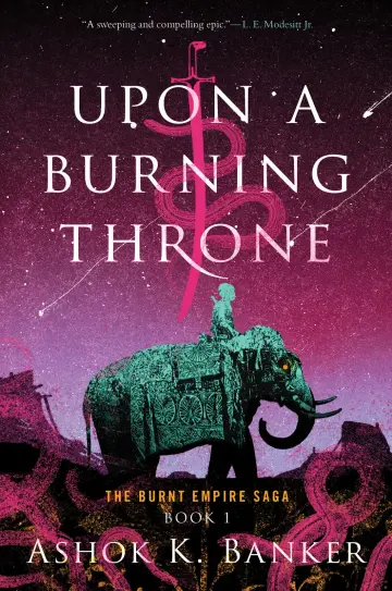Cover of Upon A Burning Throne