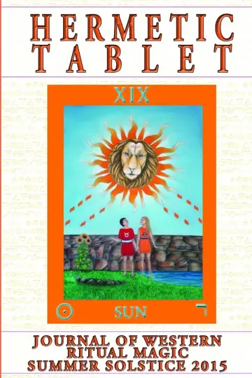 Cover of The Hermetic Tablet 2015 Summer Solstice