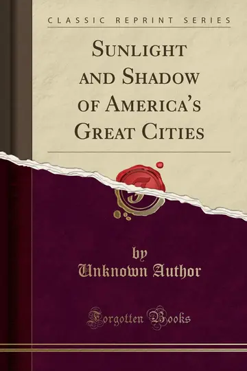 Cover of Sunlight and Shadow of America's Great Cities