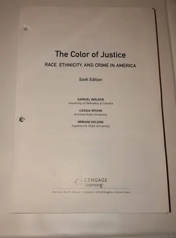 Cover of The Color of Justice