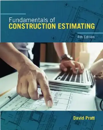 Cover of Fundamentals of Construction Estimating
