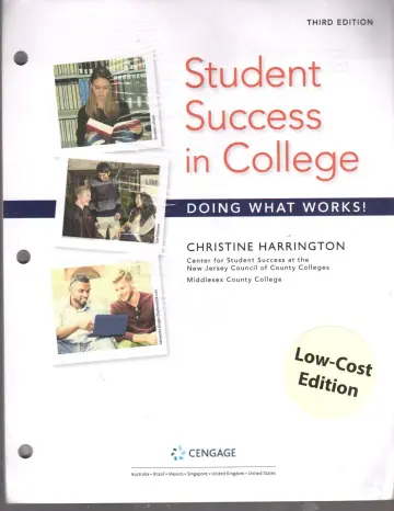 Cover of Student Success in College