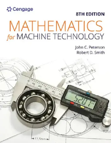 Cover of Mathematics for Machine Technology