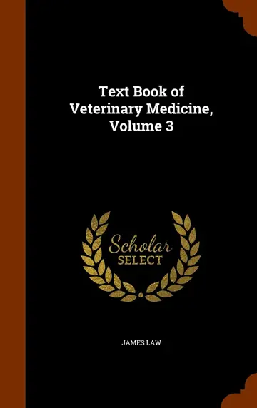 Cover of Text Book of Veterinary Medicine, Volume 3