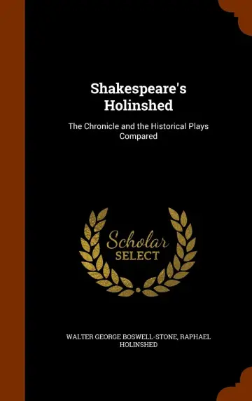 Cover of Shakespeare's Holinshed