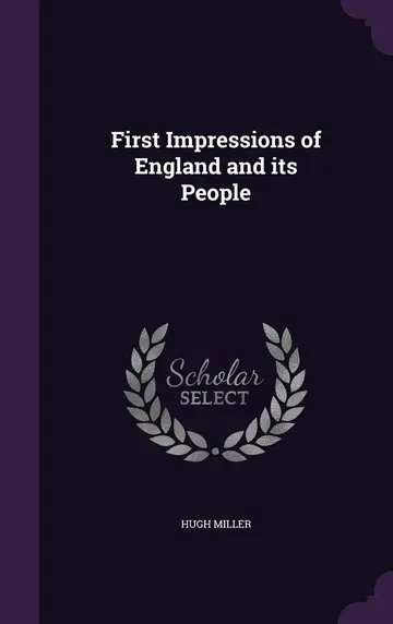 Cover of First Impressions of England and Its People