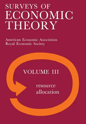 Cover of Surveys of Economic Theory