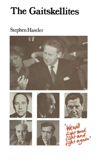 Cover of The Gaitskellites