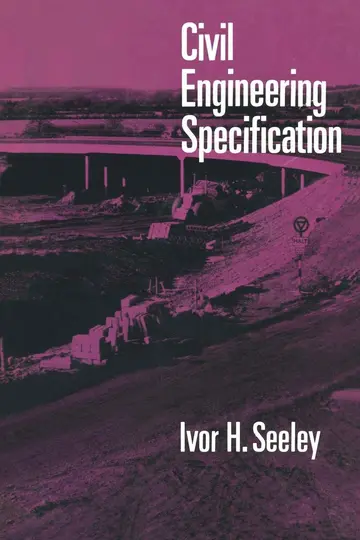 Cover of Civil Engineering Specification