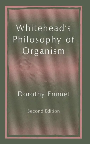 Cover of Whitehead’s Philosophy of Organism