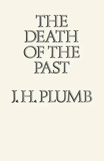 Cover of The Death of the Past