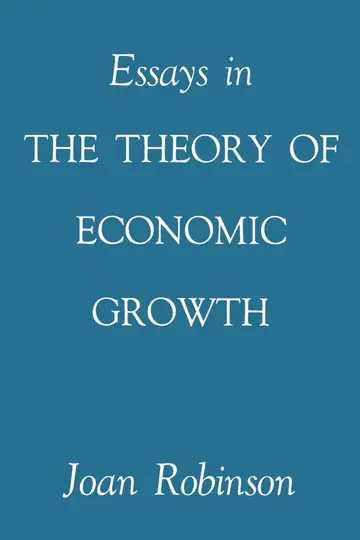 Cover of Essays in the Theory of Economic Growth