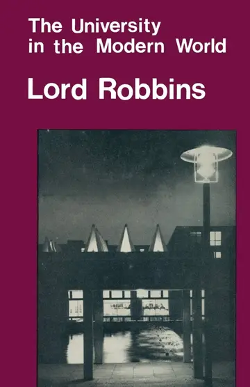 Cover of The University in the Modern World