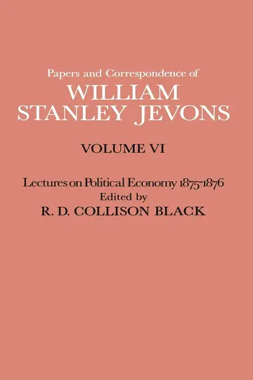 Cover of Papers and Correspondence of William Stanley Jevons