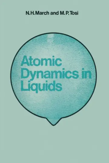 Cover of Atomic Dynamics in Liquids