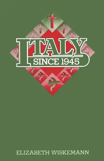 Cover of Italy since 1945