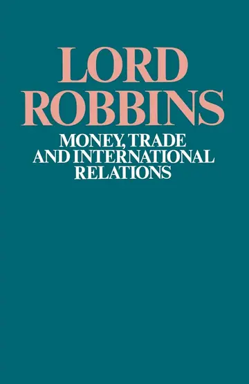 Cover of Money, Trade and International Relations