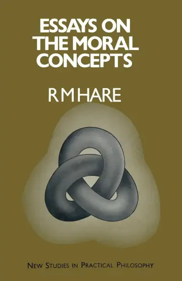Cover of Essays on the Moral Concepts