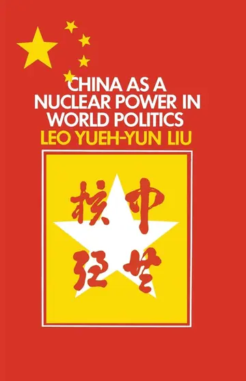 Cover of China as a Nuclear Power in World Politics
