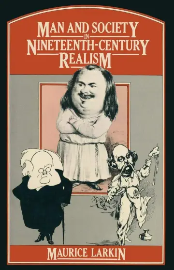 Cover of Man and Society in Nineteenth-Century Realism