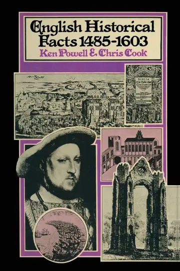 Cover of English Historical Facts 1485–1603