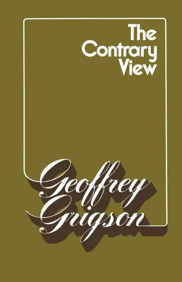 Cover of The Contrary View