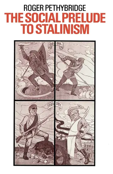 Cover of The Social Prelude to Stalinism