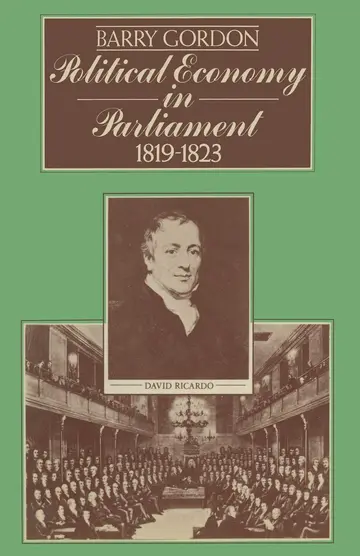 Cover of Political Economy in Parliament 1819 1823