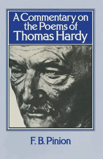 Cover of A Commentary on the Poems of Thomas Hardy