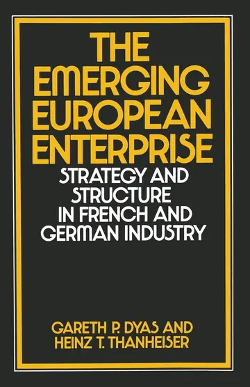 Cover of The Emerging European Enterprise