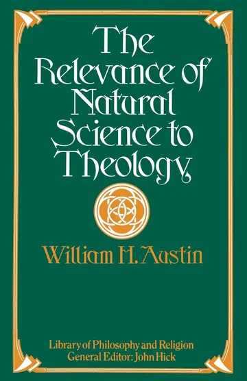 Cover of The Relevance of Natural Science to Theology