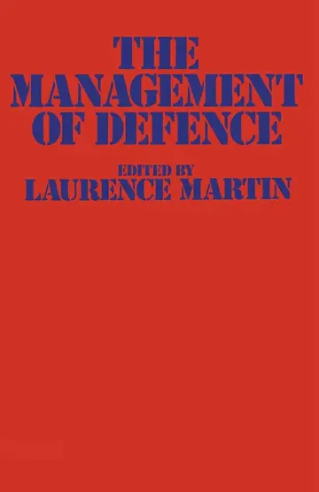 Cover of The Management of Defence