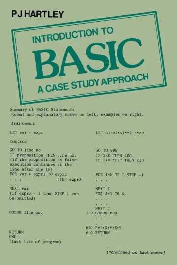 Cover of Introduction to Basic