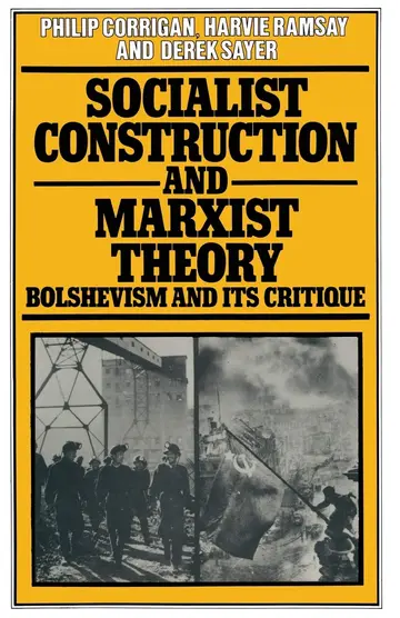 Cover of Socialist Construction and Marxist Theory